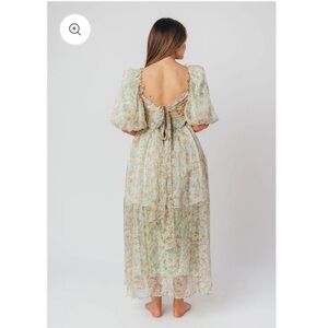 plus size green floral sundress, brand new with tags!